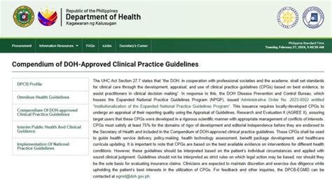 dcpb|Compendium of DOH.